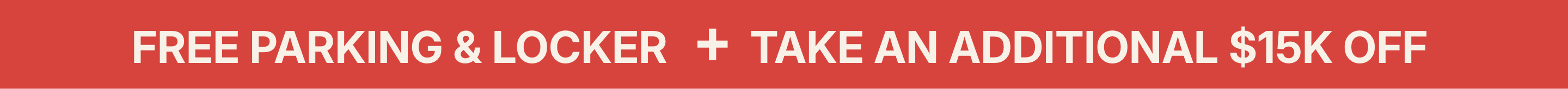 top banner call out